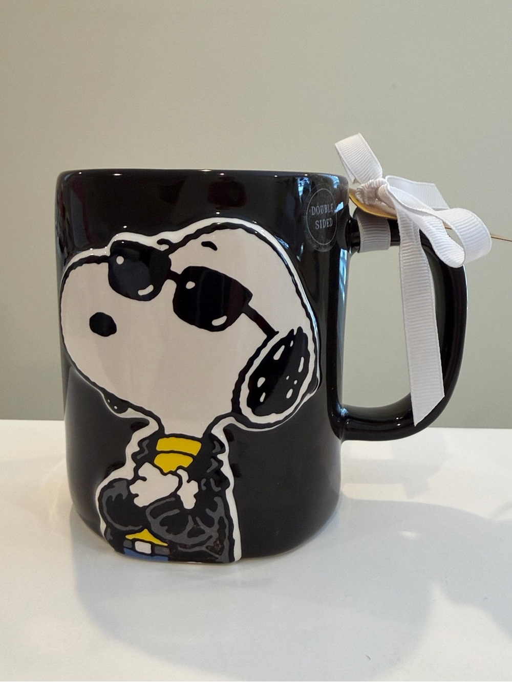 New Rae Dunn x Peanuts Snoopy in Sunglasses COOL Mug